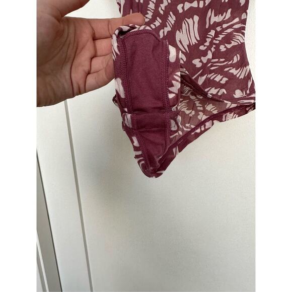 NWT Skims Summer Mesh Strappy Bodysuit in Raspberry Swirl, Size Large - Picture 6 of 8